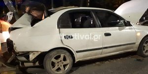 Το τρακαρισμένο αυτοκίνητο