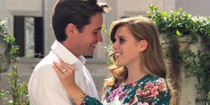 Η πριγκίπισσα Βεατρίκη με τον αρραβωνιαστικό της Εντοάρντο Μαπέλι Μότζι