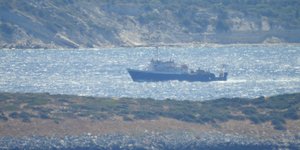 Το ερευνητικό σκάφος της Τουρκίας Bilim 2 / Φωτογραφία: Twitter/@AegeanHawk