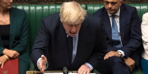 Μπόρις Τζόνσον βουλή