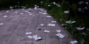 Μέλη του Ρουβίκωνα πέταξαν τρικάκια έξω από το σπίτι του πρεσβευτή της Βραζιλίας 