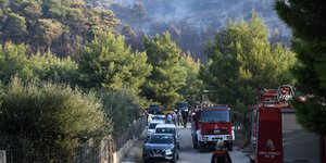 Φωτιά στη Νέα Μάκρη