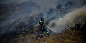 Υψηλός ο κίνδυνος πυρκαγιάς το Σάββατο -Φωτογραφία: EUROKINISSI