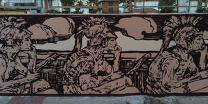 Γκράφιτι για την αργοναυτική εκστρατεία