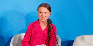 Ομιλία της Γκρέτα Τούνμπεργκ στη σύνοδο του ΟΗΕ για το κλίμα