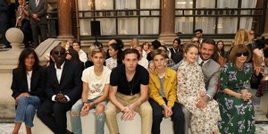 Η οικογένεια Μπέκαμ στην πρώτη σειρά του σόου