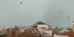 Ανεμοστρόβιλος στη Καλαμάτα
