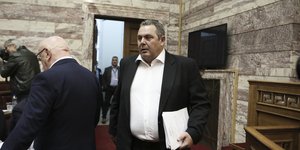 Στον Εισαγγελέα καταθέτει ο Πάνος Καμμένος