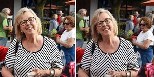 Το πριν και το μετά στην φωτογραφία της ηγέτη των Πρασίνων στον Καναδά