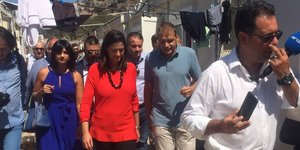 Η Νίκη Κεραμέως στη Λέρο