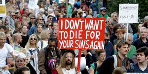 Μεγάλη διαδήλωση στη Γερμανία για την κλιματική αλλαγή