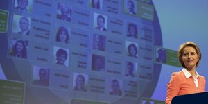 Η Ursula von der Leyen 