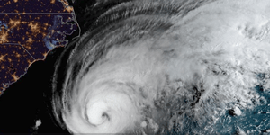 Ο κυκλώνας Ουμπέρτο που θα «χτυπήσει» τις Βερμούδες