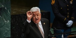 Ο Μαχμούντ Αμπάς στον ΟΗΕ
