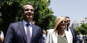 Κυριάκος και Μαρέβα Μητσοτάκη