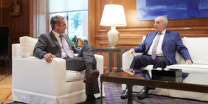 Κυριάκος Μητσοτάκης και Ευάγγελος Μεϊμαράκης