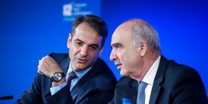 Κυριάκος Μητσοτάκης και Ευάγγελος Μεϊμαράκης
