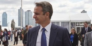 Ο πρωθυπουργός Κυριάκος Μητσοτάκης στη Νέα Υόρκη