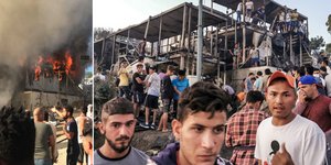 Έκρυθμη η κατάσταση στη Μόρια, σε κατάσταση εξέγερσης