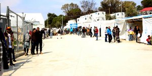 Το Κέντρο Υποδοχής Προσφύγων στην Μόρια