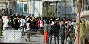 Το Κέντρο Υποδοχής Προσφύγων στη Μόρια