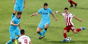 Φάση από τον αγώνα Ολυμπιακός-Τότεναμ