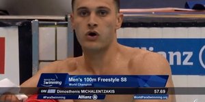 Παγκόσμιος πρωταθλητής ο Μιχαλεντζάκης στα 100μ. ελεύθερο S8