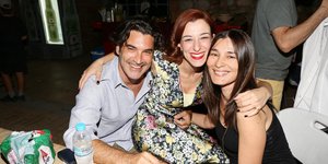 Μαρία Ναυπλιώτου, Xριστόφορος Παπακαλιάτης και Μαρίζα Ρίζου