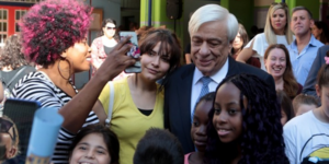 O Προκόπης Παυλόπουλος στον αγιασμό