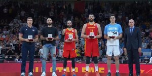 Η καλύτερη πεντάδα του Μουντομπάσκετ 2019