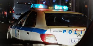 Περιπολικό τη νύχτα