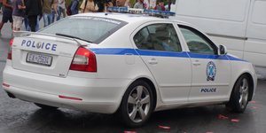 Περιπολικό σταματημένο