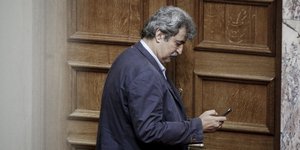 Ο Παύλος Πολάκης στη Βουλή
