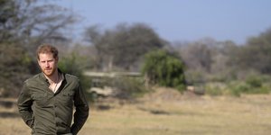 Ο πρίγκιπας Χάρι στην Αφρική