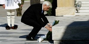 Προκόπης Παυλόπουλος καταθέτει στεφάνι