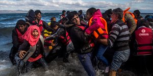 Μετανάστες φτάνουν στην Τουρκία