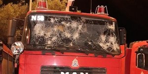 Κατεστραμμένα πυροσβεστικά οχήματα