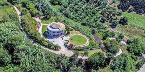 Στρογγυλό σπίτι Airbnb