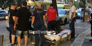 Ασθενοφόρο στη Θεσσαλονίκη