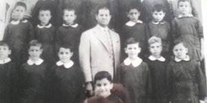 Ο Ευάγγελος Βενιζέλος μαθητής στο δημοτικό