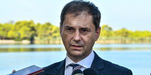 Ο υπουργός Τουρισμού, Χάρης Θεοχάρης