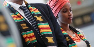 Η Ιλχάν Ομάρ, βουλευτής των Δημοκρατικών