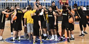 Η ομάδα μπάσκετ της ΑΕΚ