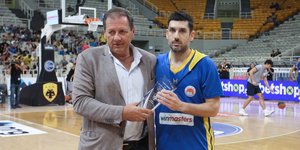 Ο Μάκης Αγγελόπουλος και ο Βασίλης Ξανθόπουλος