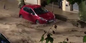 Καταστροφικές πλημμύρες στην Καταλονία