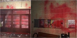 Επίθεση με μπογιές στο δημαρχείο Πεντέλης