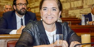 Η αντίδραση της Ντόρας Μπακογιάννη για την παρέλαση αλα Μόντι Πάιθον