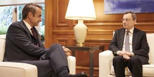 Αυτή είναι μια καλή περίοδος για την Ελλάδα δηλώνει ο Μάριο Ντράγκι