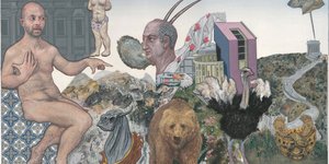 Έργο του Εμμανουήλ Μπιτσάκη στο Αρχαιολογικό Μουσείο Θεσσαλονίκης / Φωτογραφία του καλλιτέχνη και της CAN Christina Androulidaki gallery