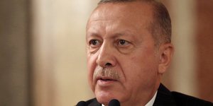 Ο πρόεδρος της Τουρκίας Ταγίπ Ερντογάν σε συνέντευξη